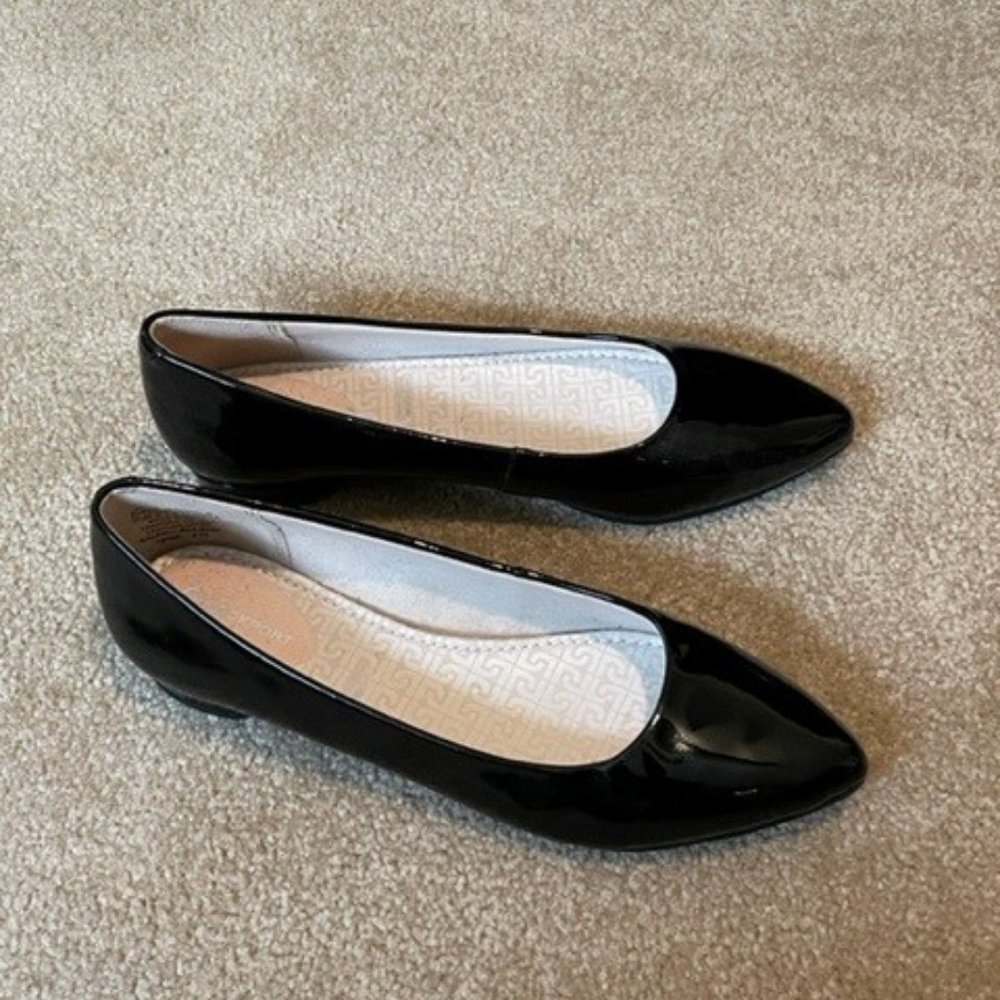 Rockport Black Flats